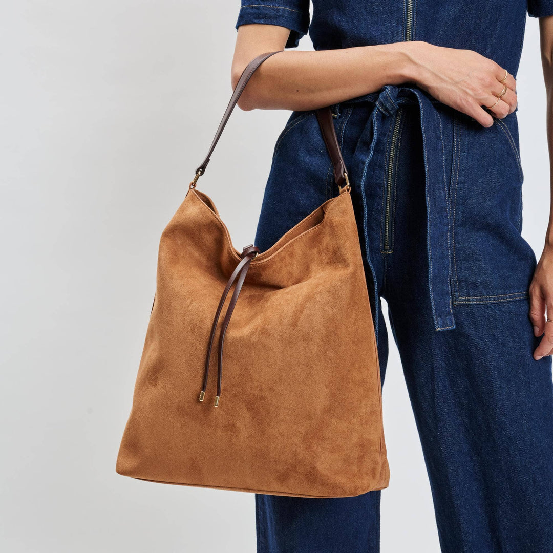 Cognac Hobo Bag