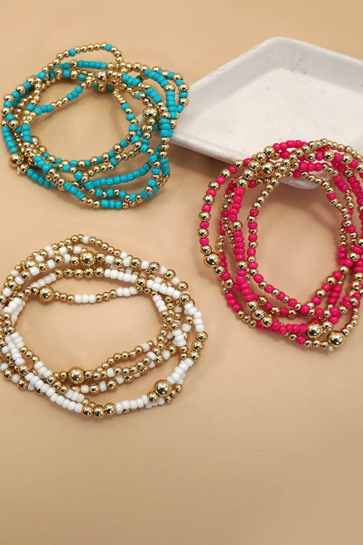 Multi Strand Stretch Bracelets