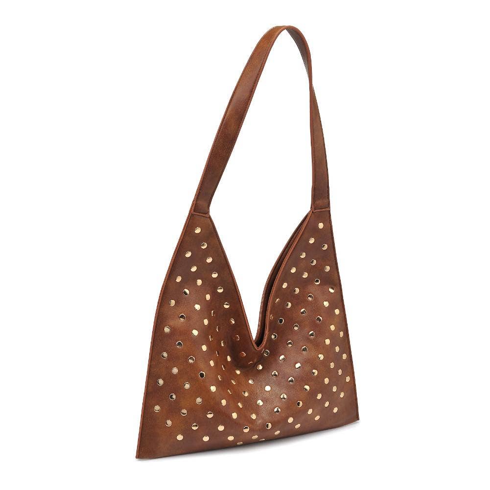 Studded Hobo Bag
