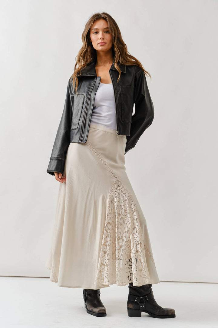 Brown Vintage Washed Leather Jacket-1 LEFT