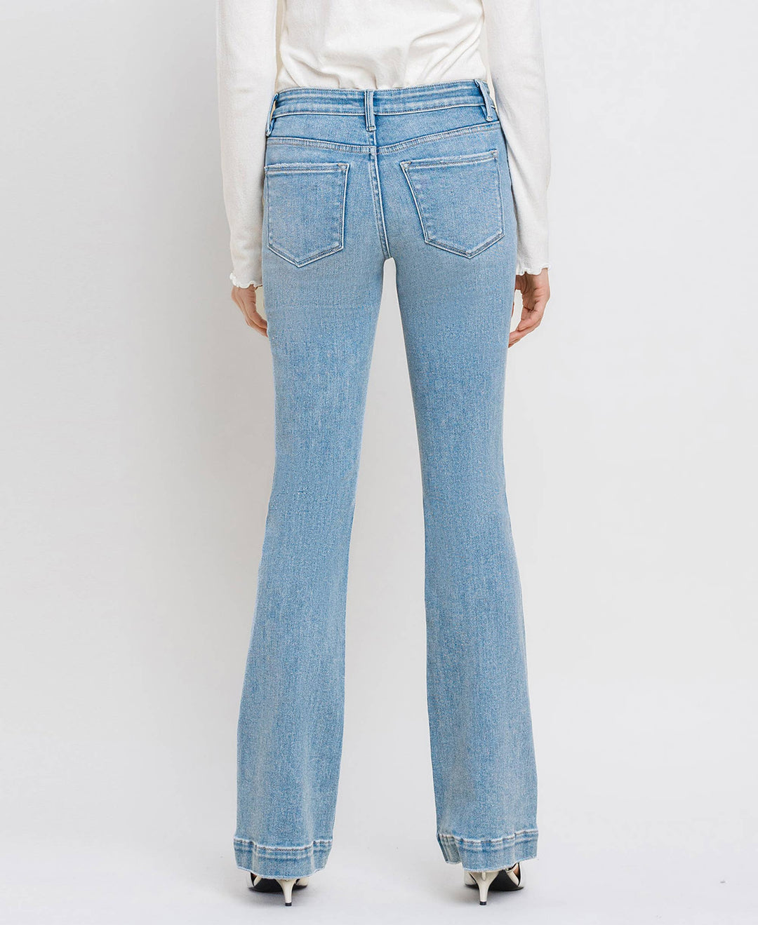Mid Rise Bootcut Jean