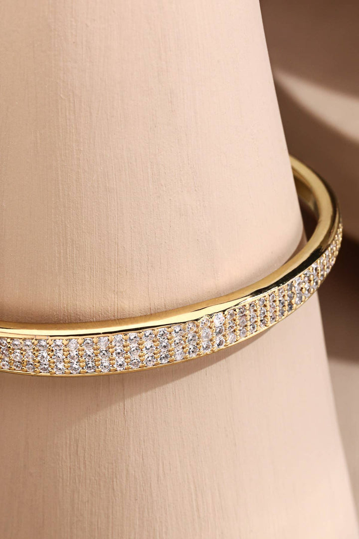 18K Gold Plated Cuff Bracelet