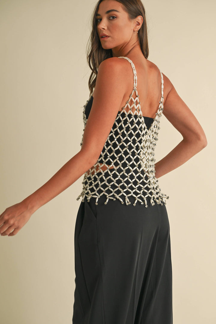 Pearl Net Top