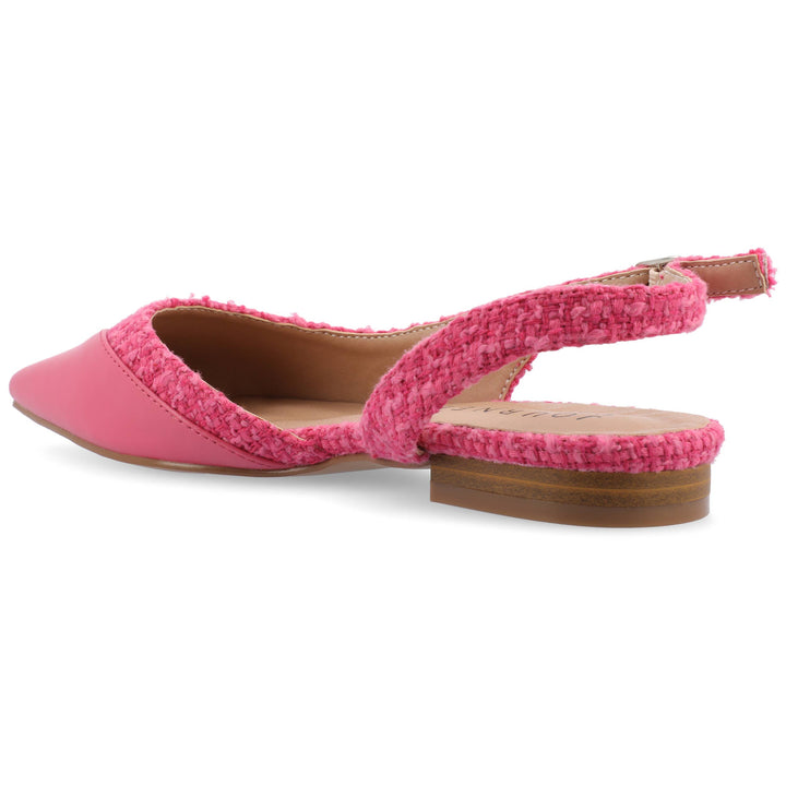Pink Ballet Flat Womens Shoe