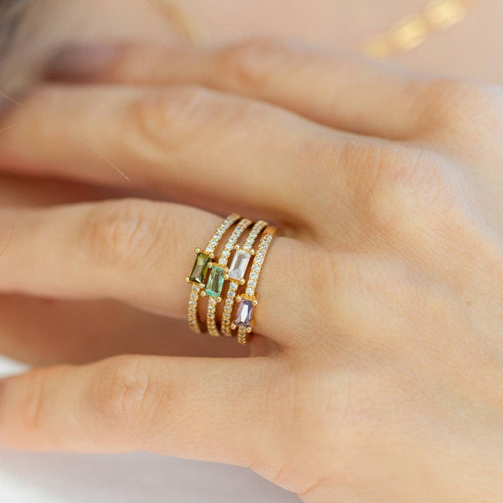 Pavé Adjustable Ring