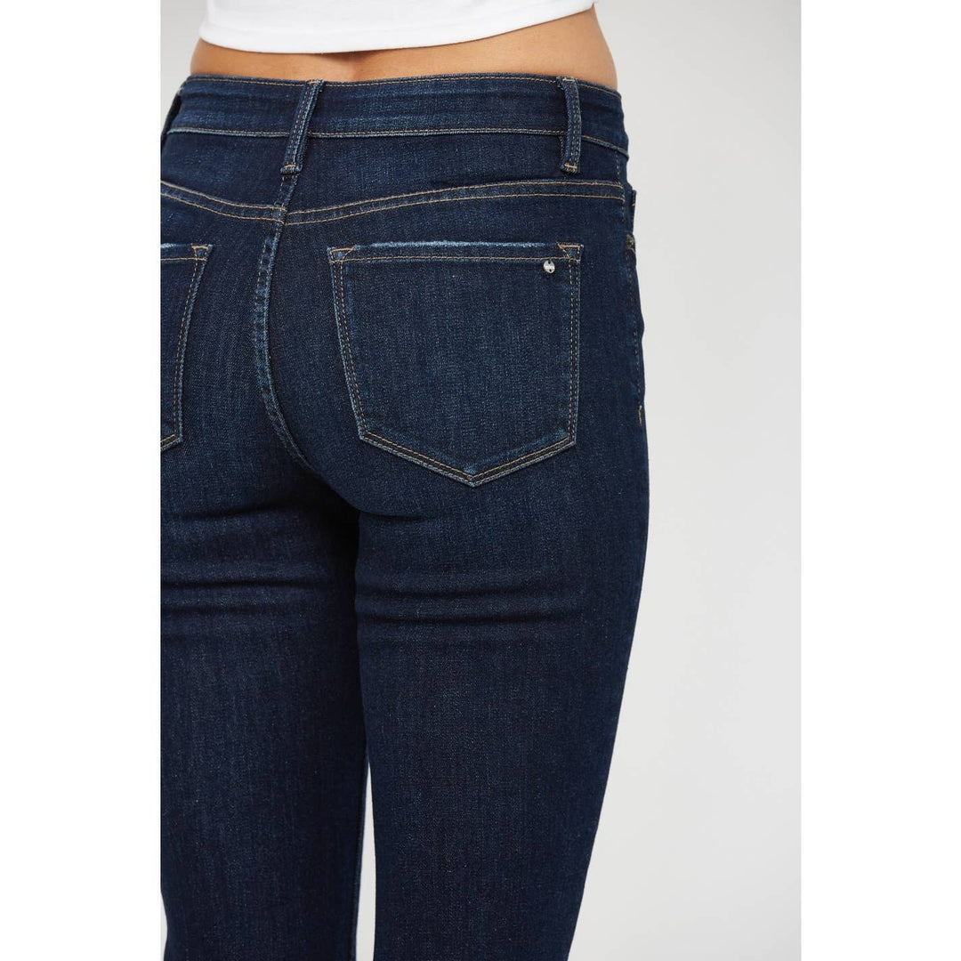 Mica Mid Rise Bootcut Crop