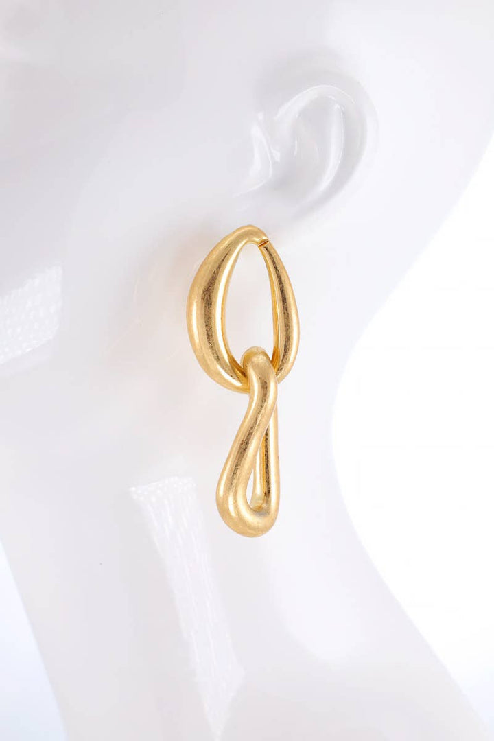 Hypoallergenic Chunky Chain Link Earrings