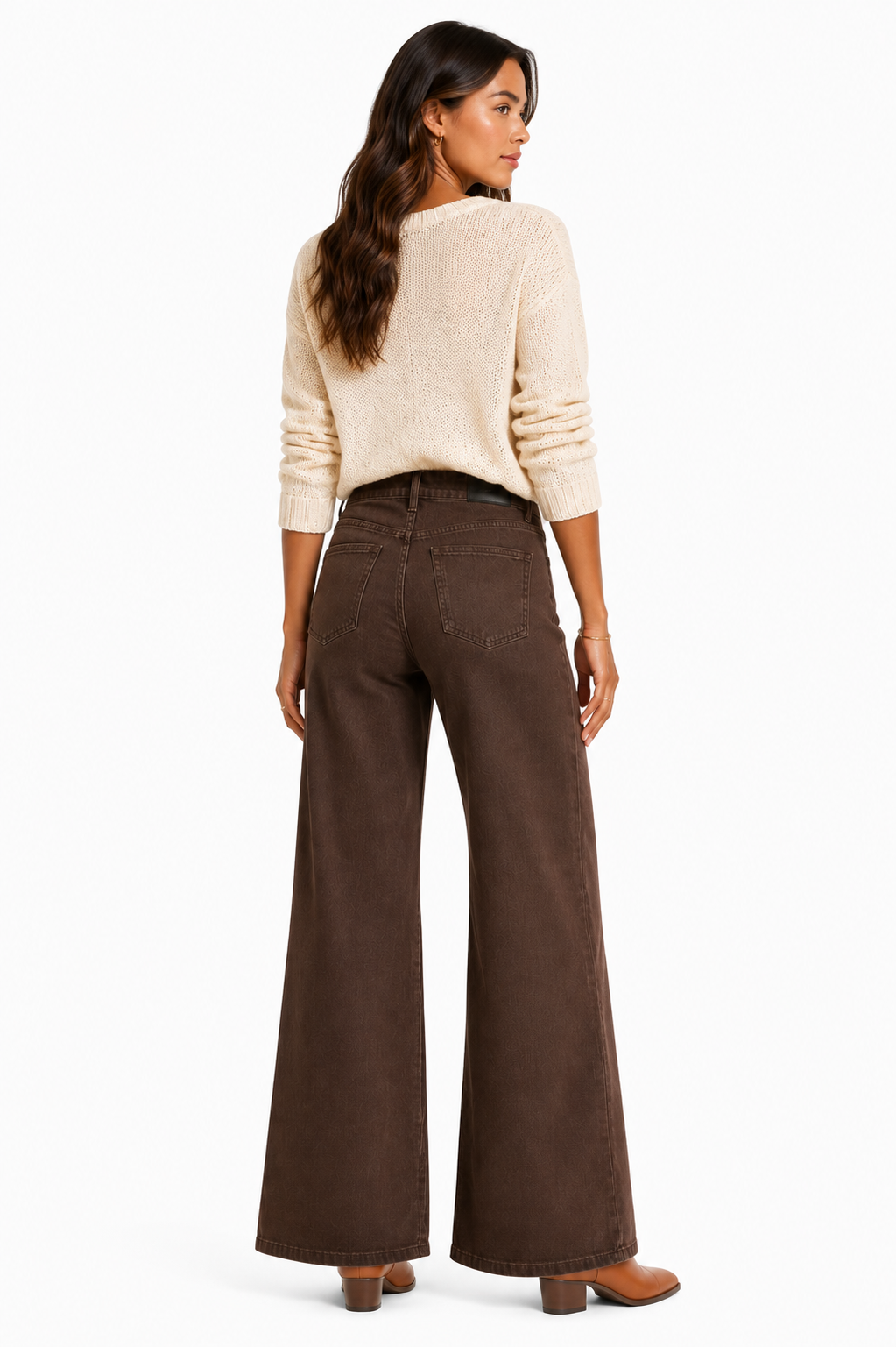 32" Wide Leg Jean in Espresso 🤎