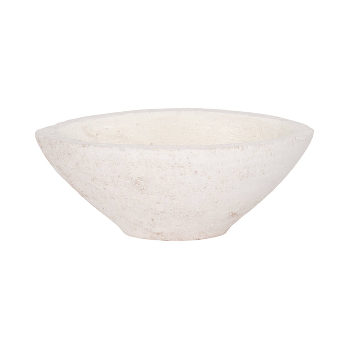 White Terracotta Bowl