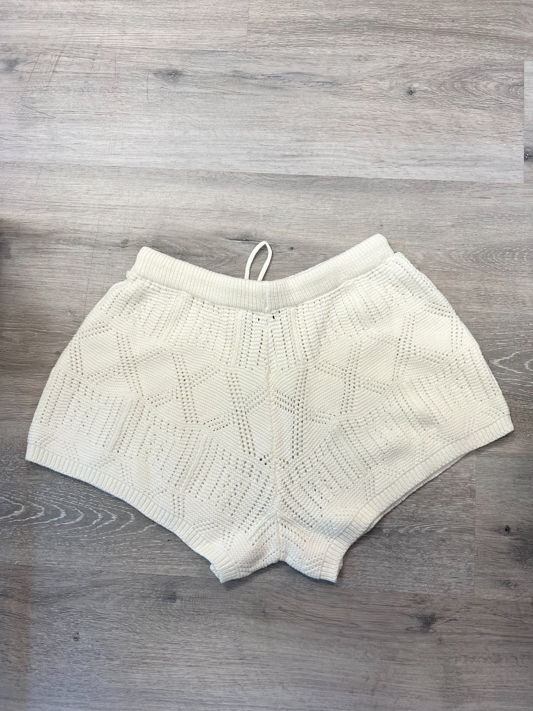 Knit Short- Cream