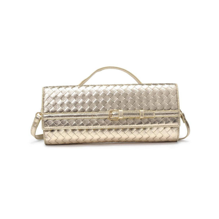 Sleek Gold Crossbody