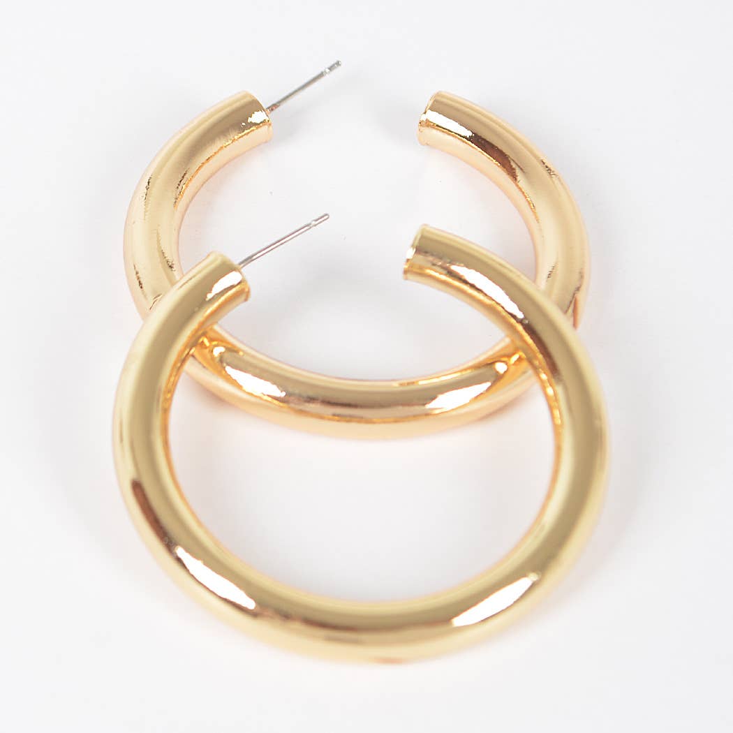 Medium Gold Hoop