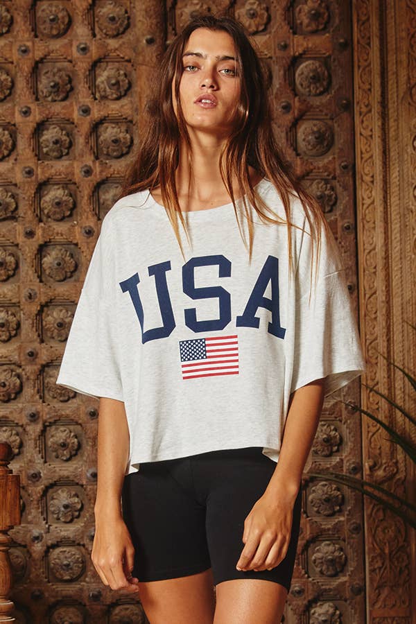 USA Graphic Top
