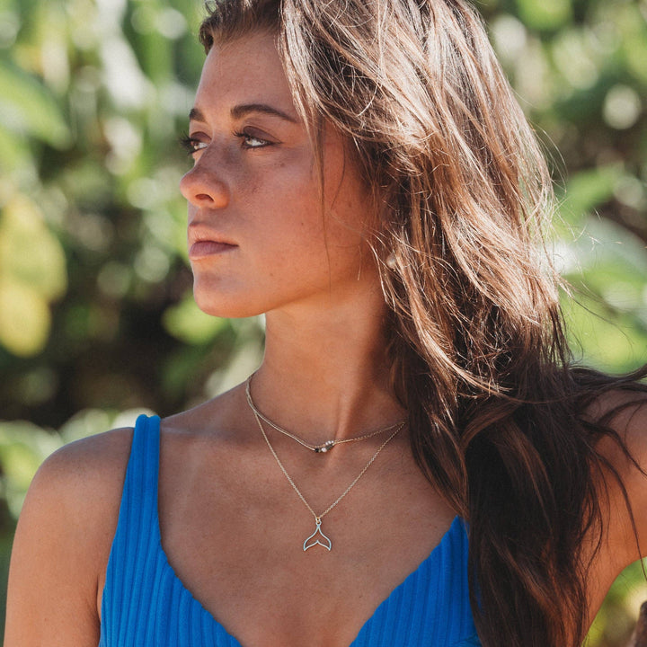 Whale Tail Necklace Set