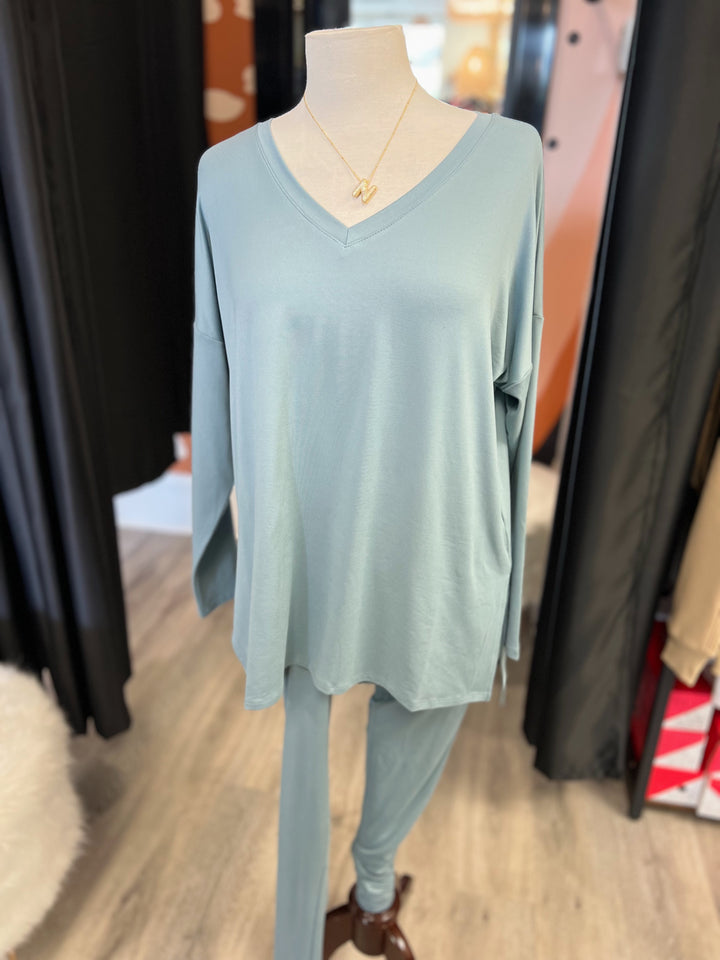 Blue Grey Lounge Set