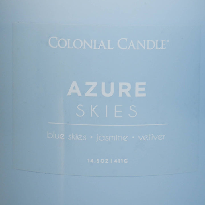 Azure Skies Scented Jar Candle, Soy Blend Wax, 14.5oz