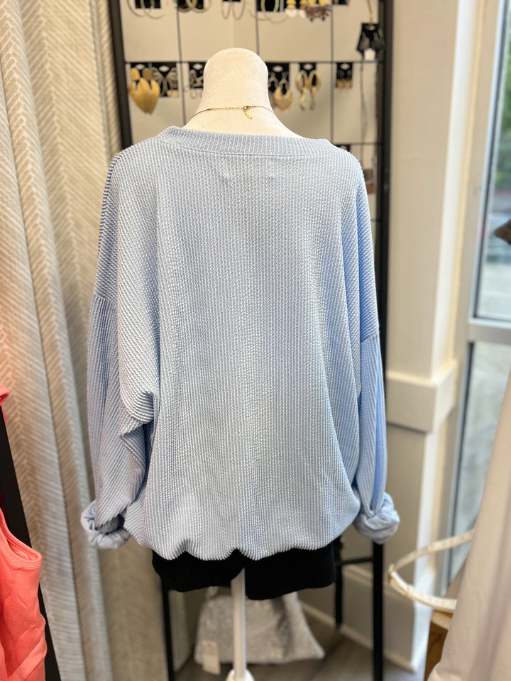 North Carolina Blue Oversized Sweatshirt