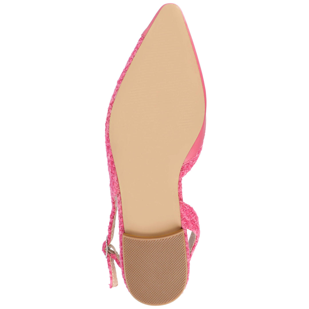Pink Ballet Flat Womens Shoe
