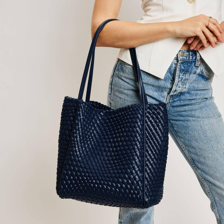 Natural Woven Tote