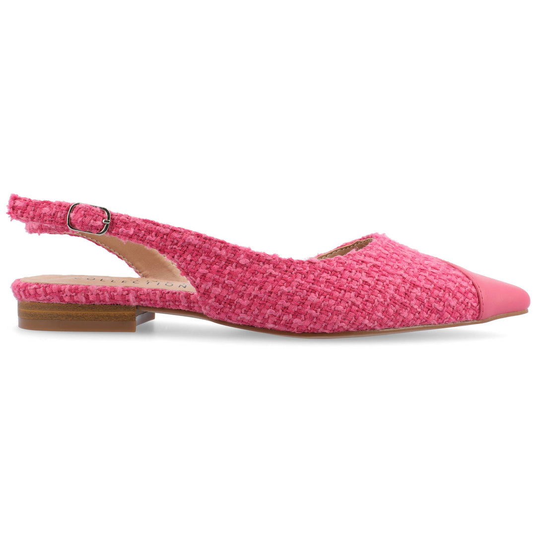 Pink Ballet Flat Womens Shoe