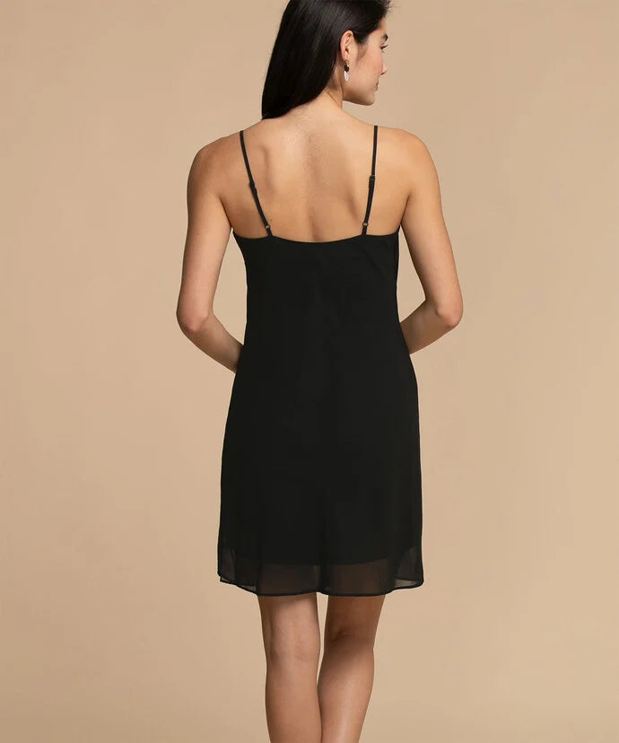 Black Cowl Neck Dress