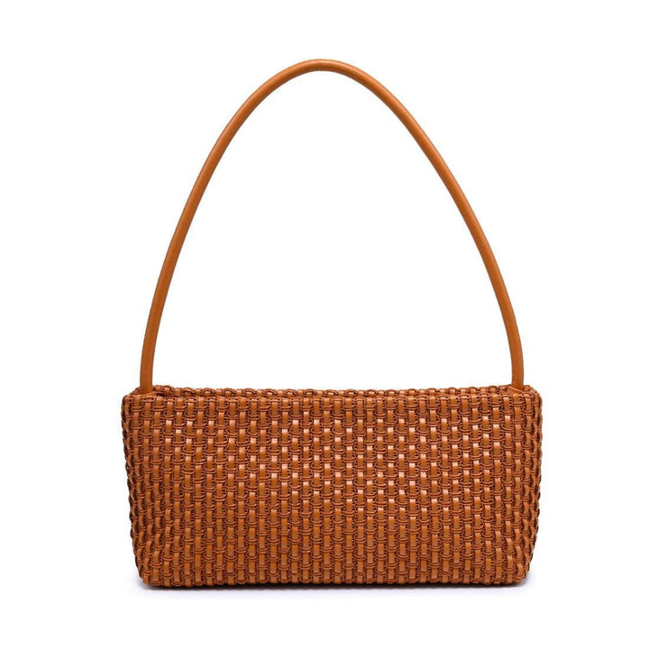 Natural Woven Shoulder Bag