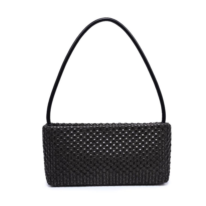 Natural Woven Shoulder Bag