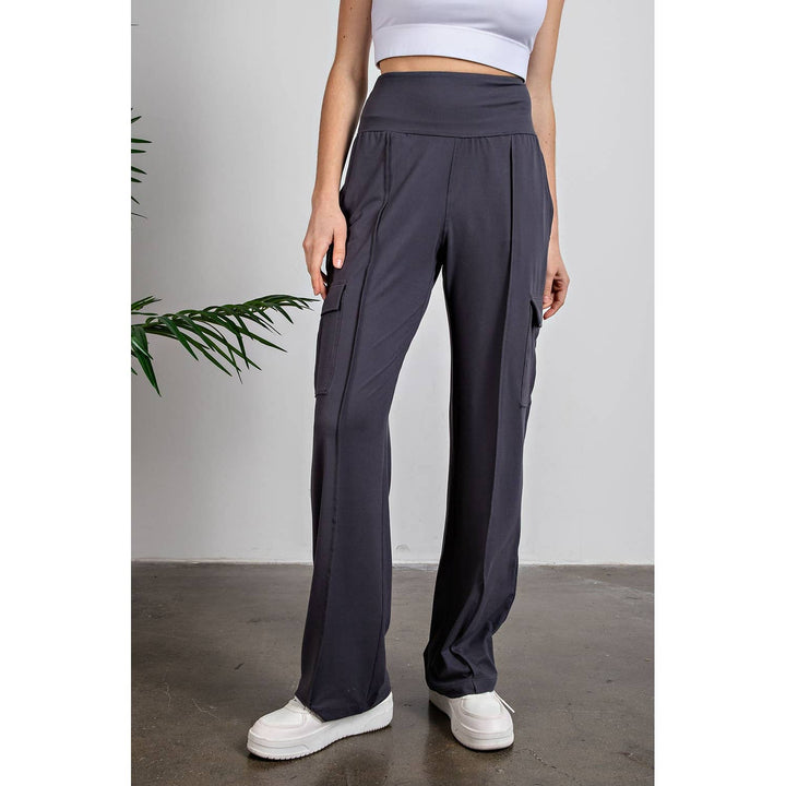 Charcoal Cargo Pant w/ Pockets