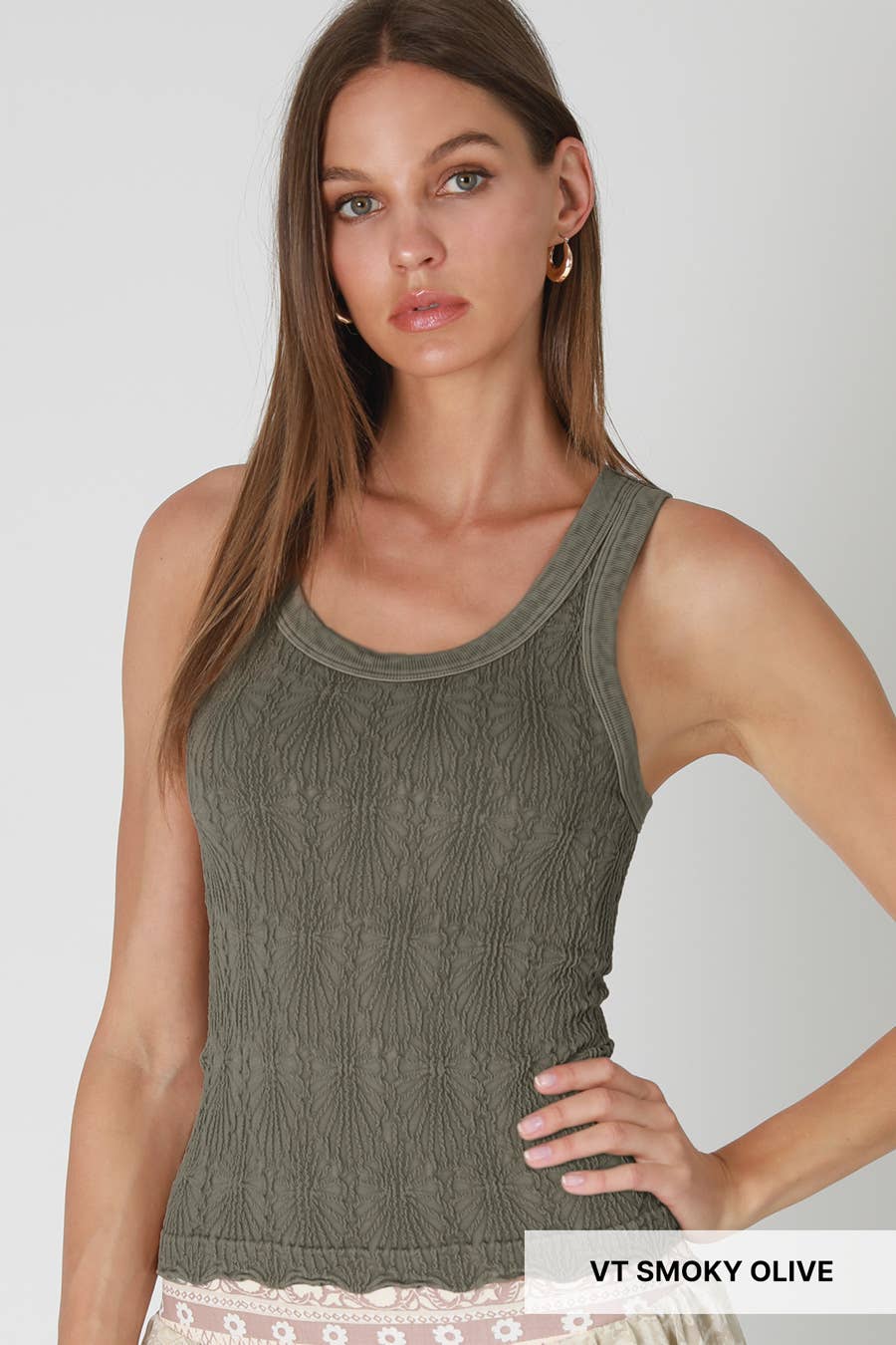 Textured Tank Top