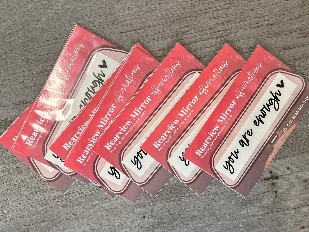 You Are Enough Mirror Decal