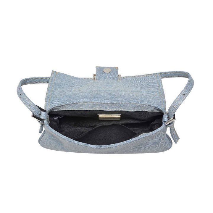 Denim Hobo Bag