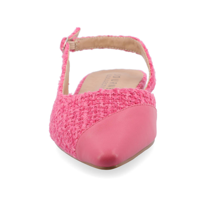 Pink Ballet Flat Womens Shoe