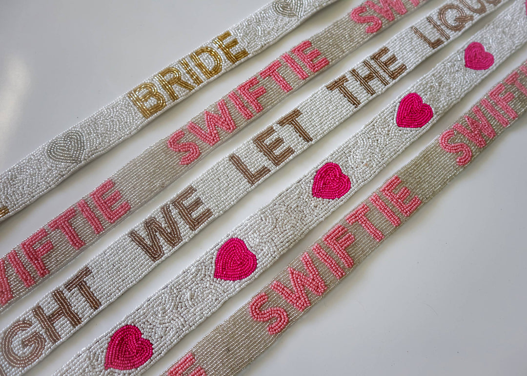 Beaded Concert Bag Strap