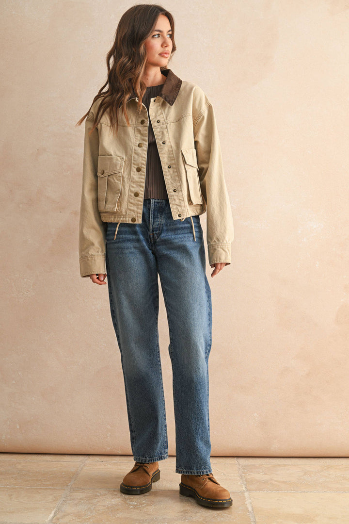 Khaki Barn Jacket