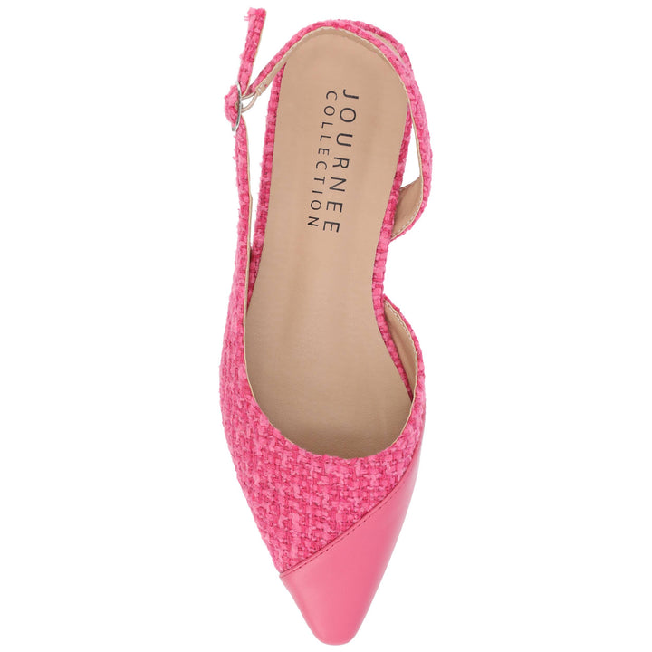 Pink Ballet Flat Womens Shoe