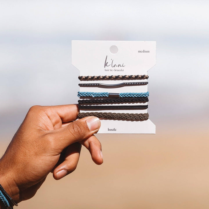 "Hustle" Hair Tie Bracelets