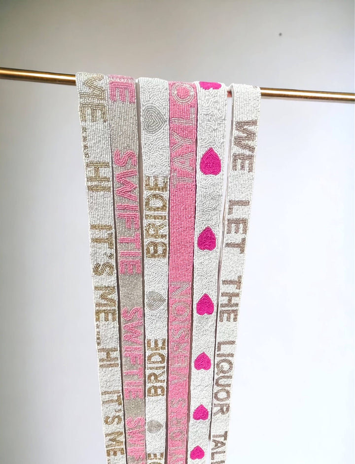 Beaded Concert Bag Strap