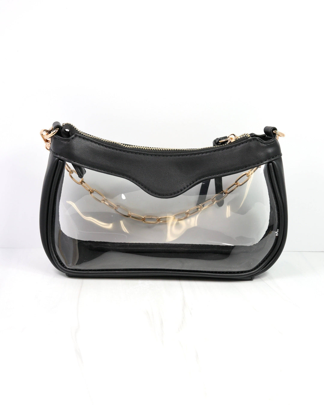 Clear Stadium Crossbody Handbag