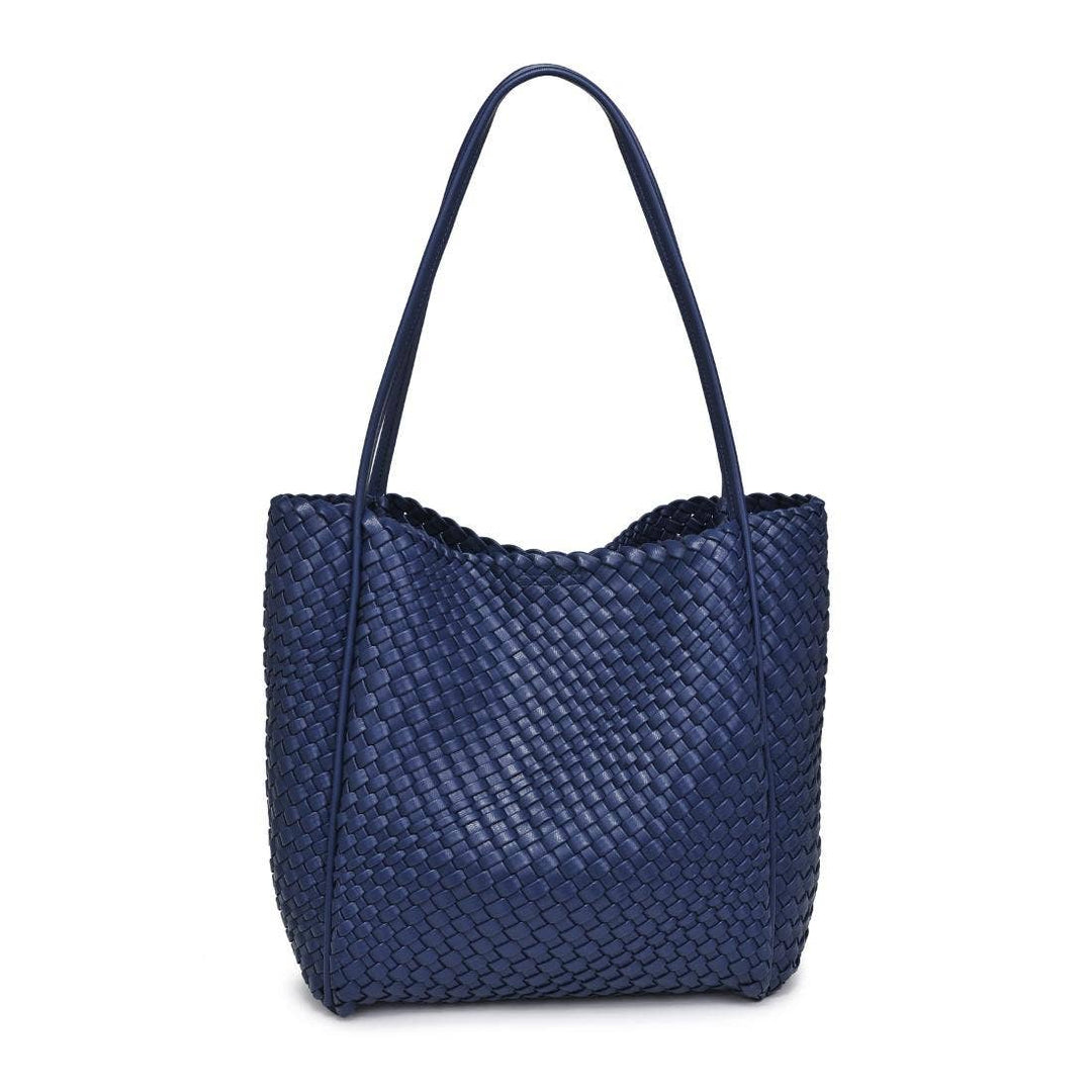 Natural Woven Tote