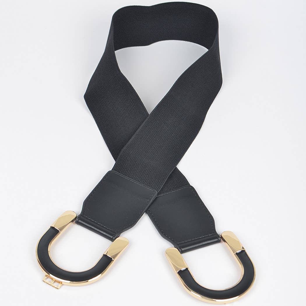 Metal Elastic Plus Size Belt