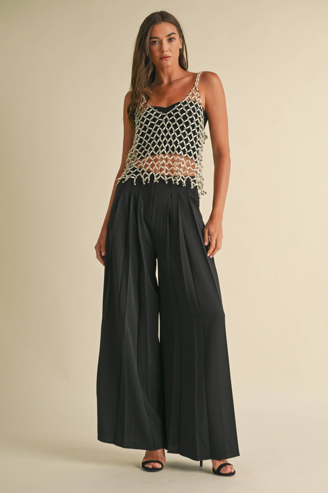 Pearl Net Top