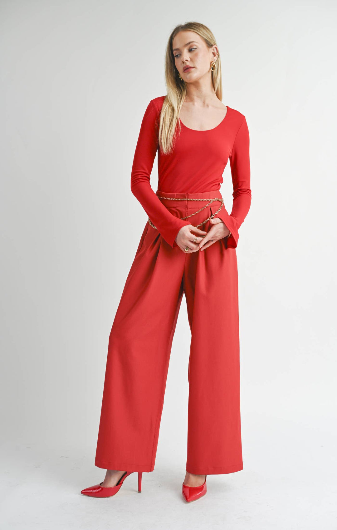 Garnet Wide Leg Trouser
