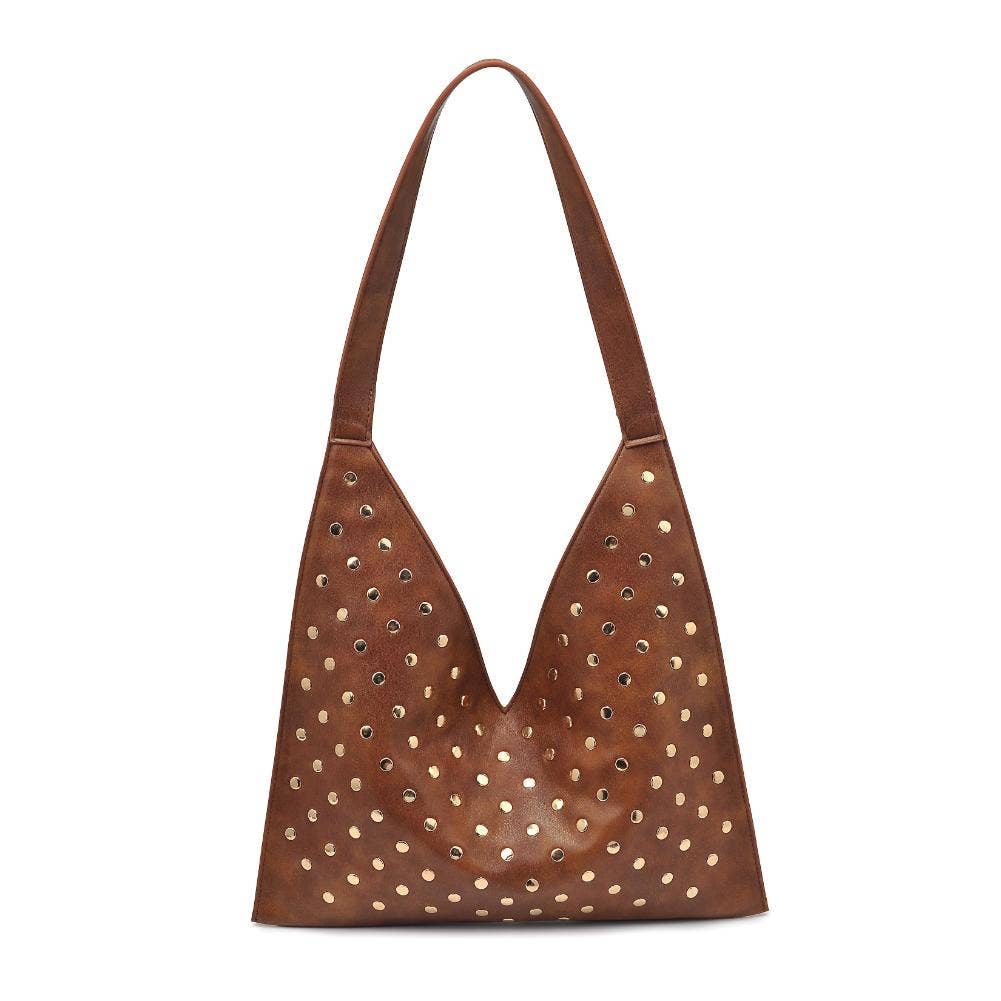 Studded Hobo Bag