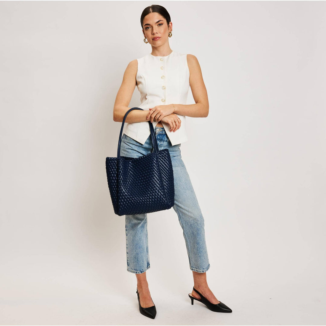 Natural Woven Tote