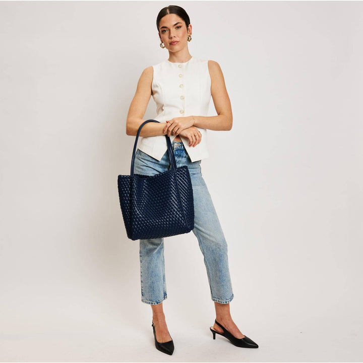 Natural Woven Tote