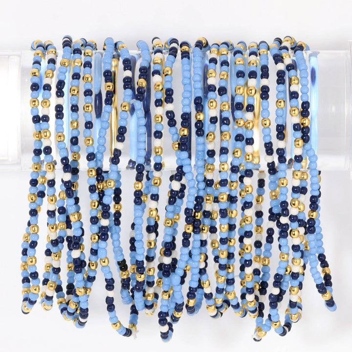 Stretch Seed Bead GAME DAY Bracelets