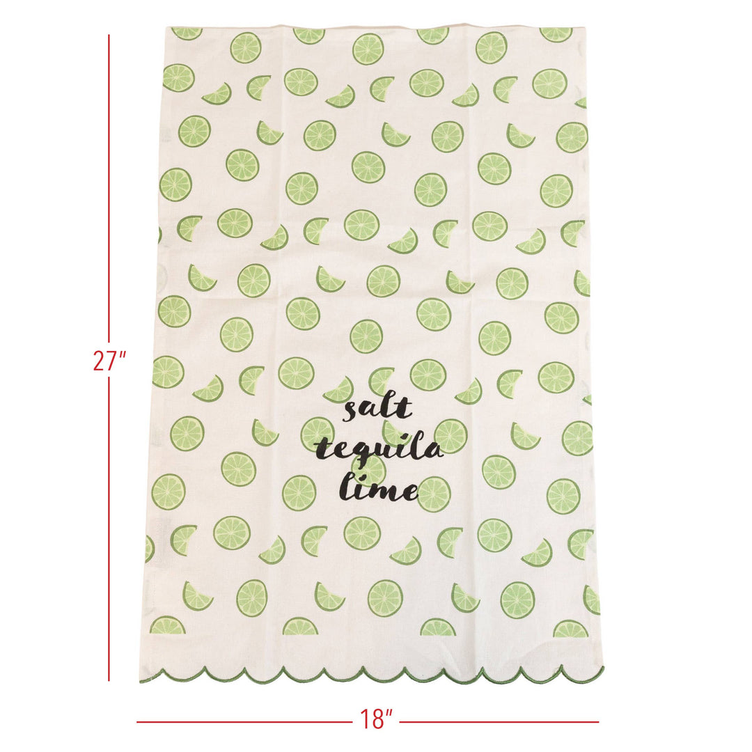 Salt Lime & Tequila Tea Towel