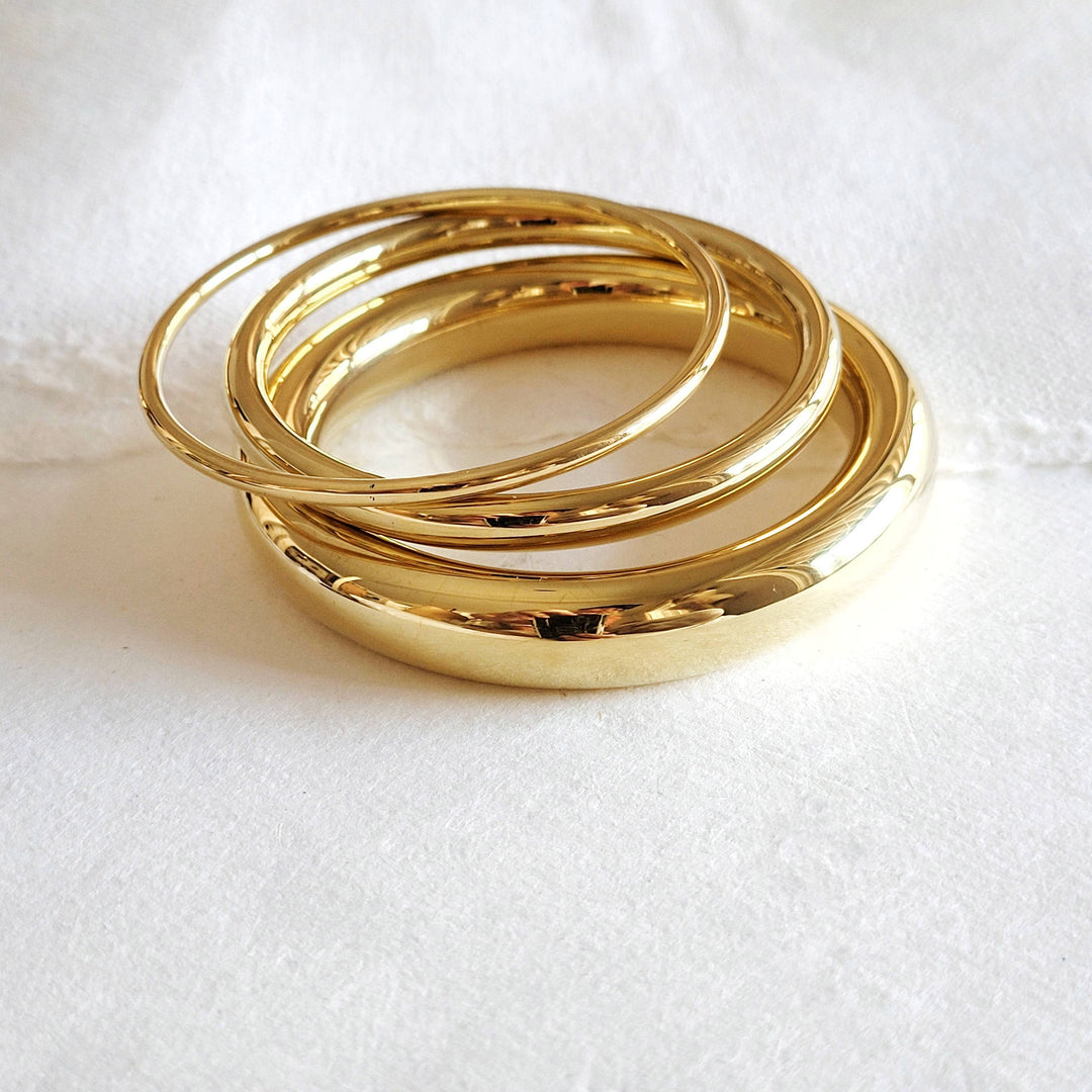 Brass Bangle Set