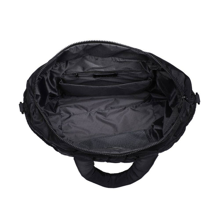 Quilted Puffer Nylon Tote