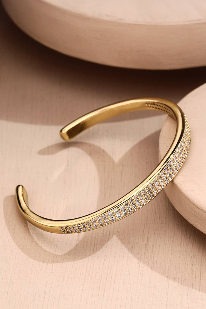 18K Gold Plated Cuff Bracelet